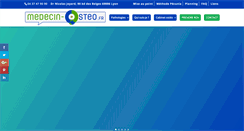 Desktop Screenshot of medecin-osteo.fr
